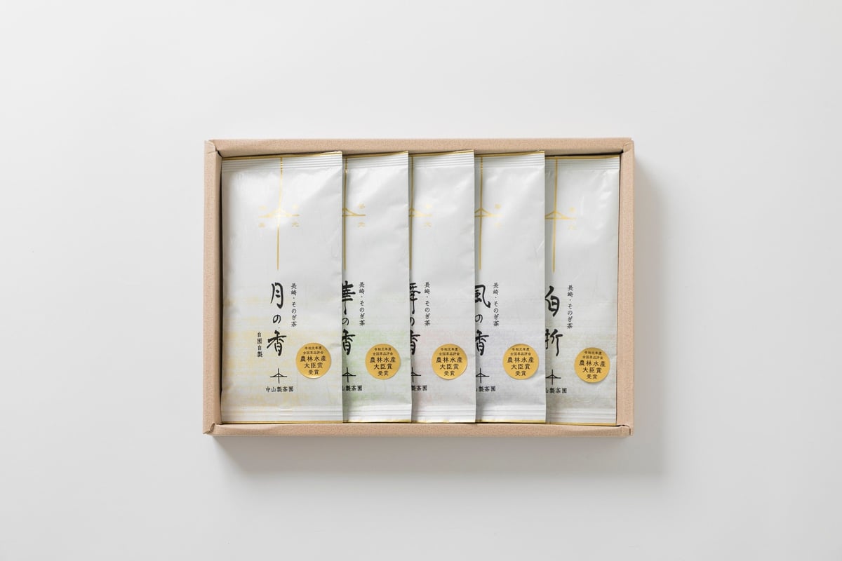 やま様おまとめ5点 中山製茶園オリジナル5本セット【箱入り】 | 中山製茶園