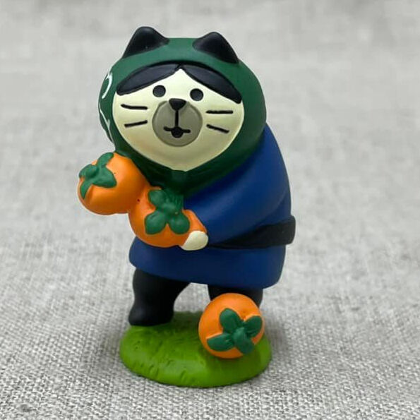 コンコンブル 柿どろぼう猫 | はんどめ～ど＆ねこ雑貨 reto