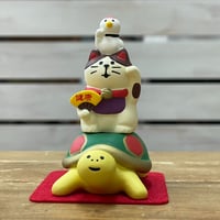 コンコンブル　鶴亀まねき猫