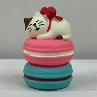 コンコンブル　子猫とつみつみマカロン　トリコロール