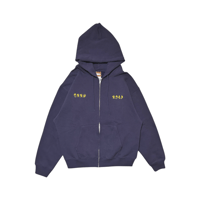 Sign Language ZIP HOODIE #NAVY