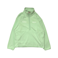 Sign Language HALF ZIP PULLOVER #MINT