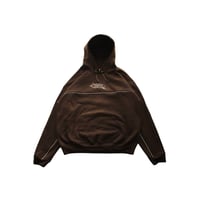 TWINKLING NERD REFLECTOR HOODIE #BROWN