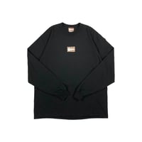 SNNM Name tag L/S tee / BLACK