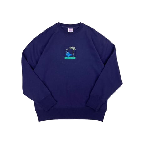 SYOKEN × SNNM  Abduction Sweat Shirt #NAVY