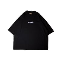 CLOUD NERD DROP SHOULDER S/S tee #BLACK