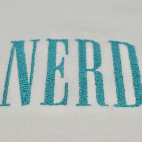 NERD L/S tee / WHITE