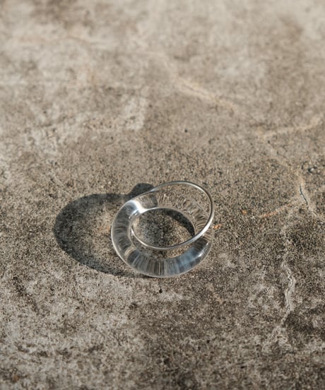 Glass ring _CLEAR (Still)
