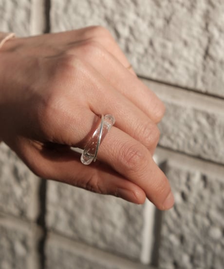 Glass ring _CLEAR (Still)