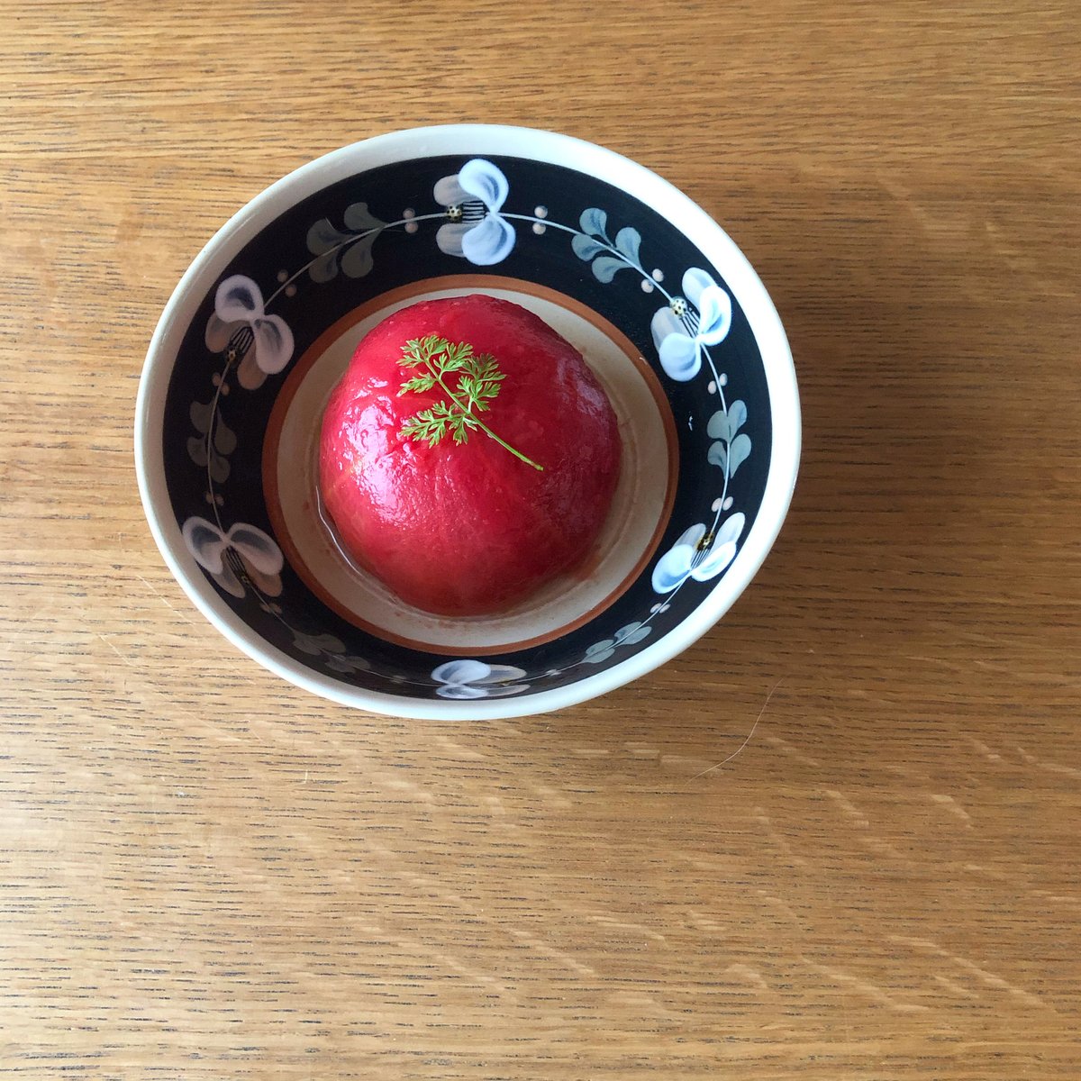 紅白椿の焼物 ボウル 約直径18cm×高さ11cm 紅白椿の焼物 ボウル 約直径