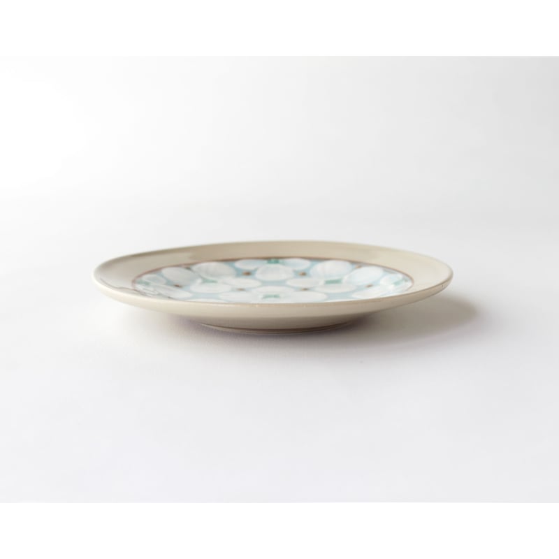 花水木 トルコ 15㎝プレート | ふくべ窯