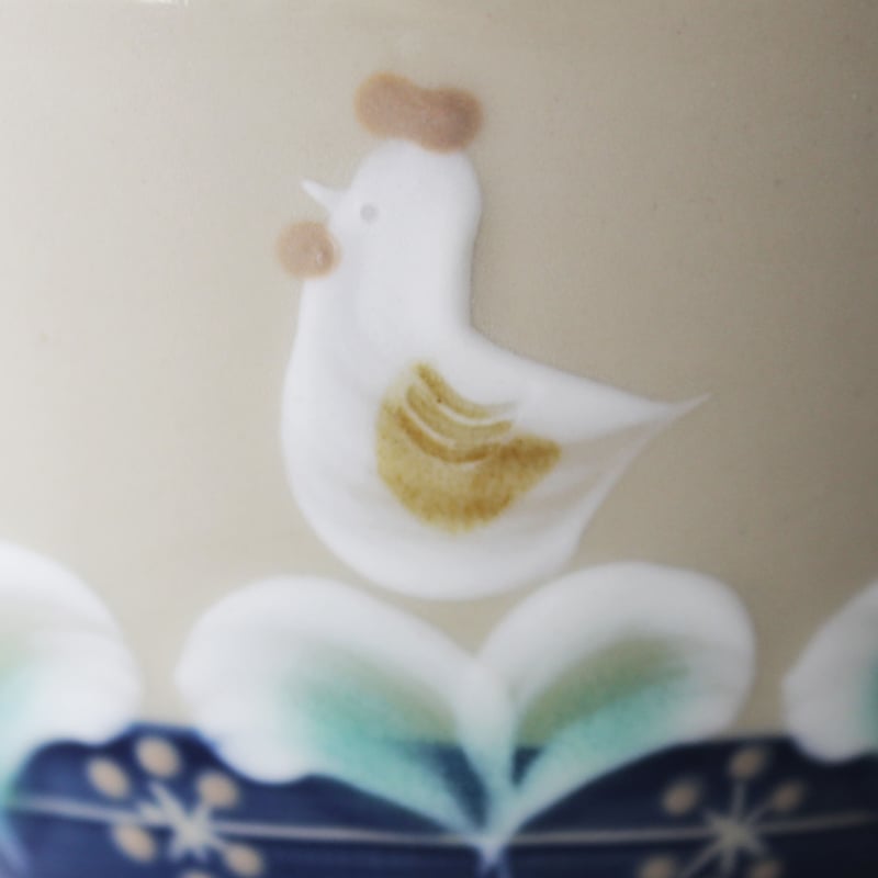 にわとり 茶碗 | ふくべ窯