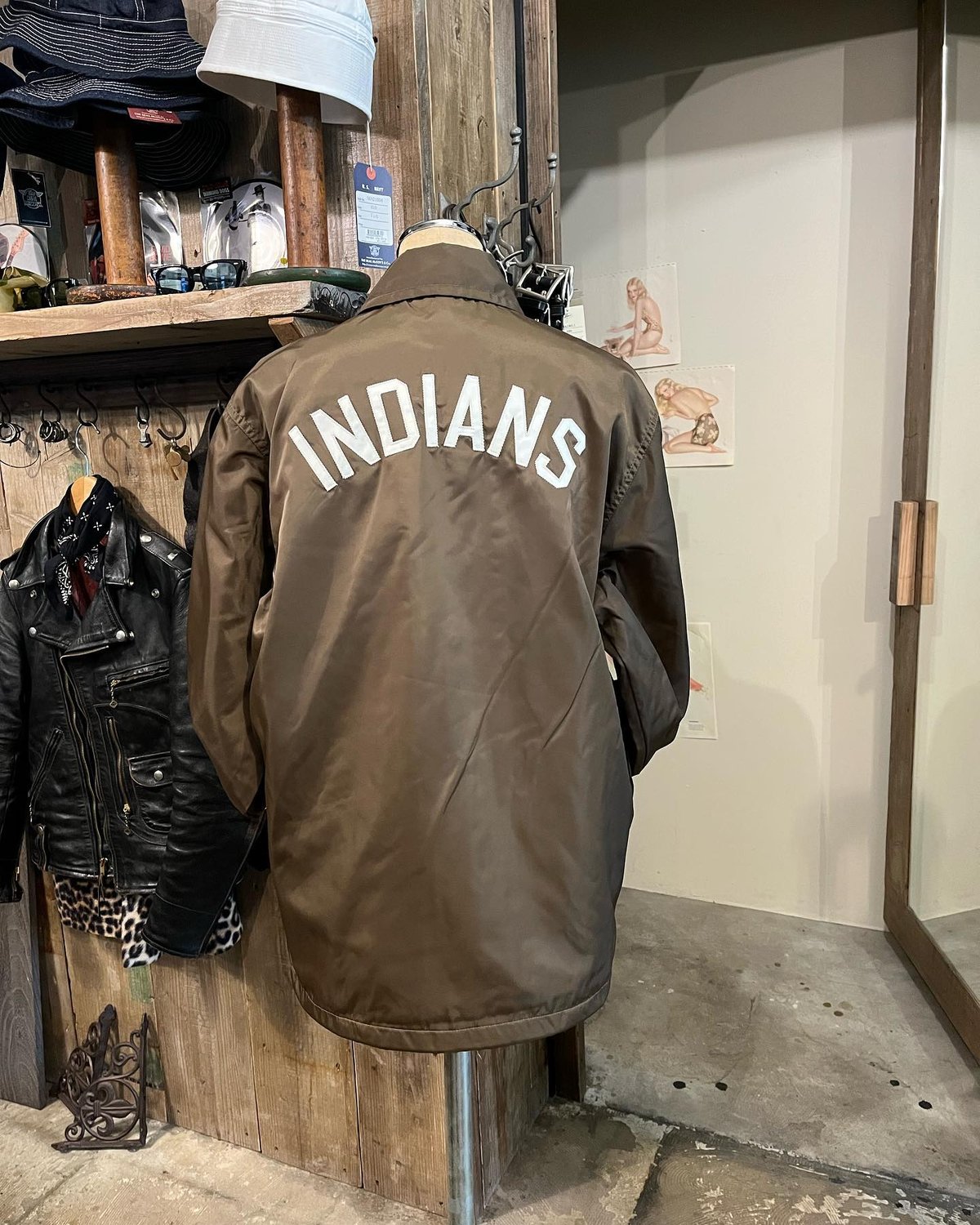 Coach Jacket Indian ブラウンM | The Real McCoy's Nara