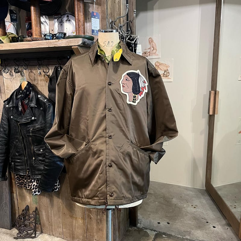 ジャケット・アウター THE DOUBLE DIAMOND The REAL McCOY'S DOUBLE DIAMOND DOBBY CLOTH SACK COAT