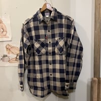 8HU Buffalo Check Flannel Shirt サイズ15