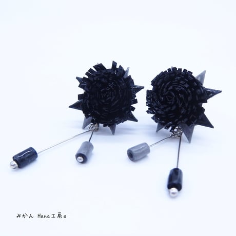 【mk402】スターシャワーピアス（イヤリングへ変更不可）〈美乃花〉