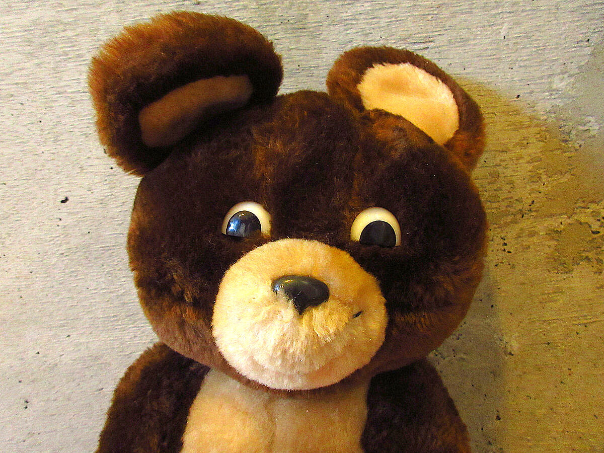 ビンテージ オリンピックミーシャ ぬいぐるみ 1982 昭和レトロ ヴィンテージ こぐまのミーシャ ぬいぐるみ モスクワ