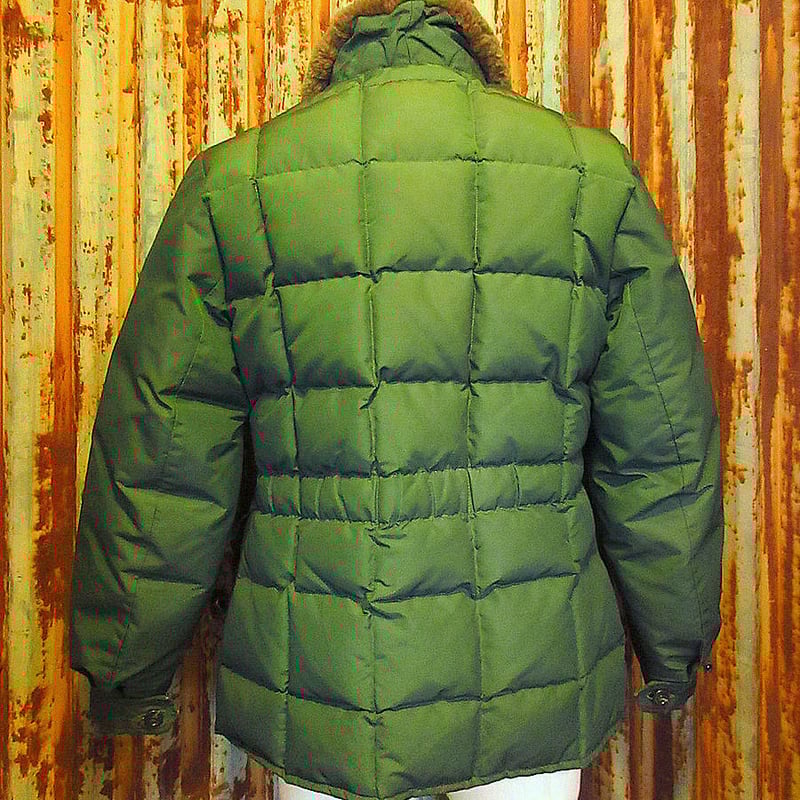 ビンテージ70's○Eddie BauerレディースYukonダウンジャケット緑 ビンテージ70's○Eddie BauerレディースYukonダウンジャケット緑