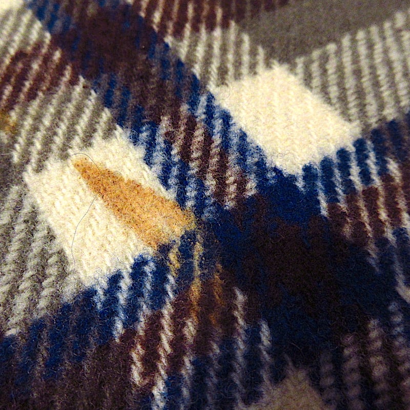 ビンテージ30's○PENDLETONチェックウールブランケットsize約 ビンテージ30's○PENDLETONチェックウールブランケットsize約