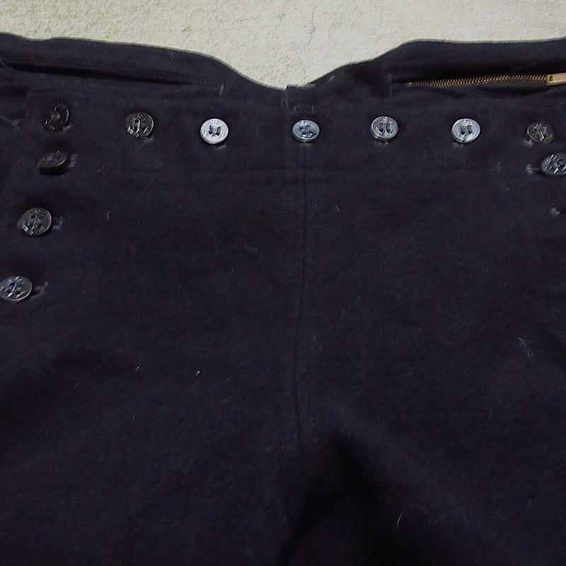 ビンテージ40's○U.S.NAVYウールセーラーパンツ紺実寸W82cm ビンテージ40's○U.S.NAVYウールセーラーパンツ紺実寸W82cm