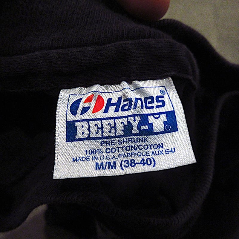 ビンテージ80's90's○ジブラプリントTシャツ黒size M○250515z2