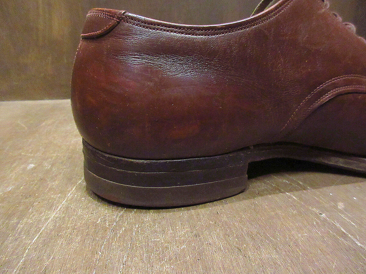 ビンテージ40's50's○U.S.NAVYサービスシューズ茶size 10 EE ビンテージ40's50's○U.S.NAVYサービスシューズ茶size 10 EE