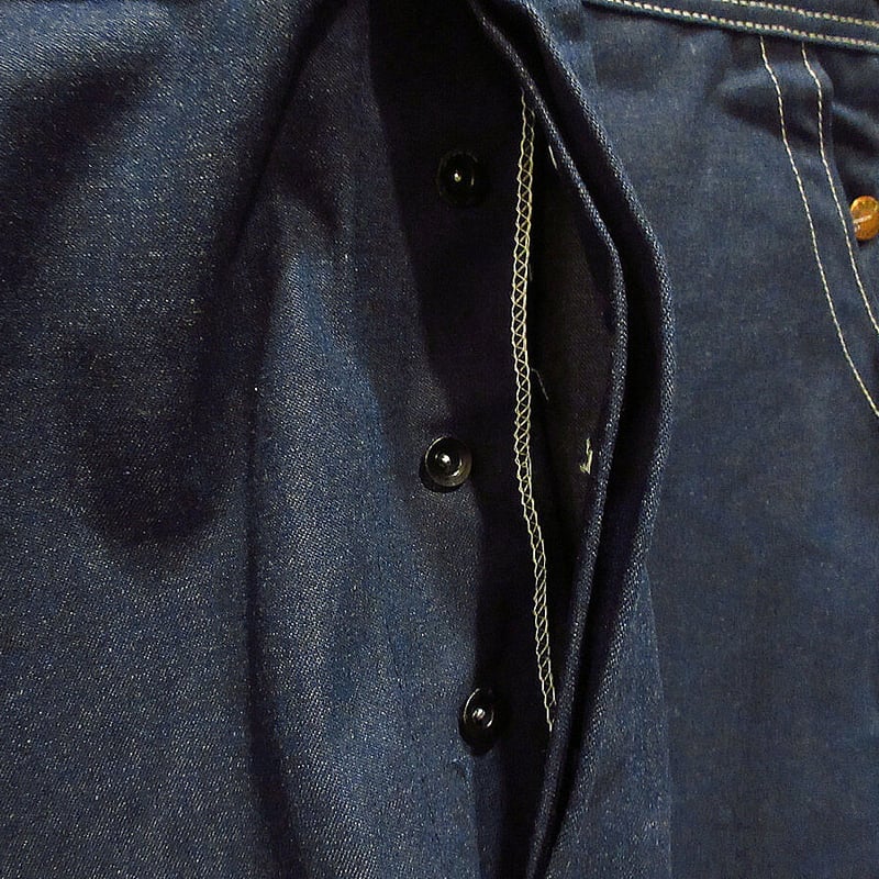 ビンテージ70's80's○DEADSTOCK BIG BENデニムオーバーオール