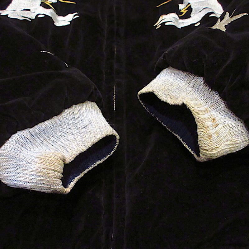 ビンテージ50's○ALASKAリバーシブル別珍スーベニアジャケット