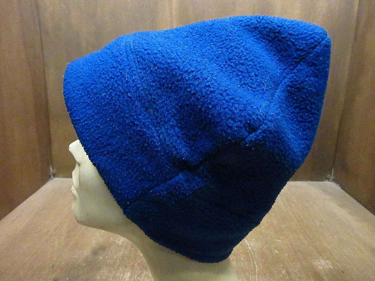 ビンテージ90's○Patagoniaフリースキャップ青size L○240107i2-m-c