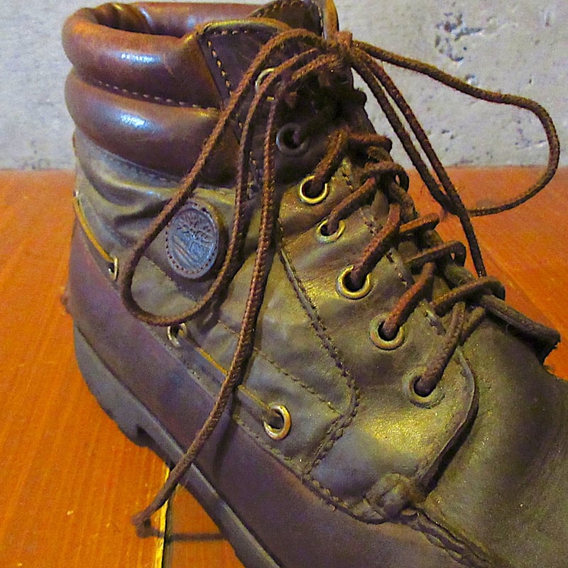 Timberland レザー ワークブーツ ビンテージ90's○Timberland GORE-TEXレザーワークブーツ○251006z1