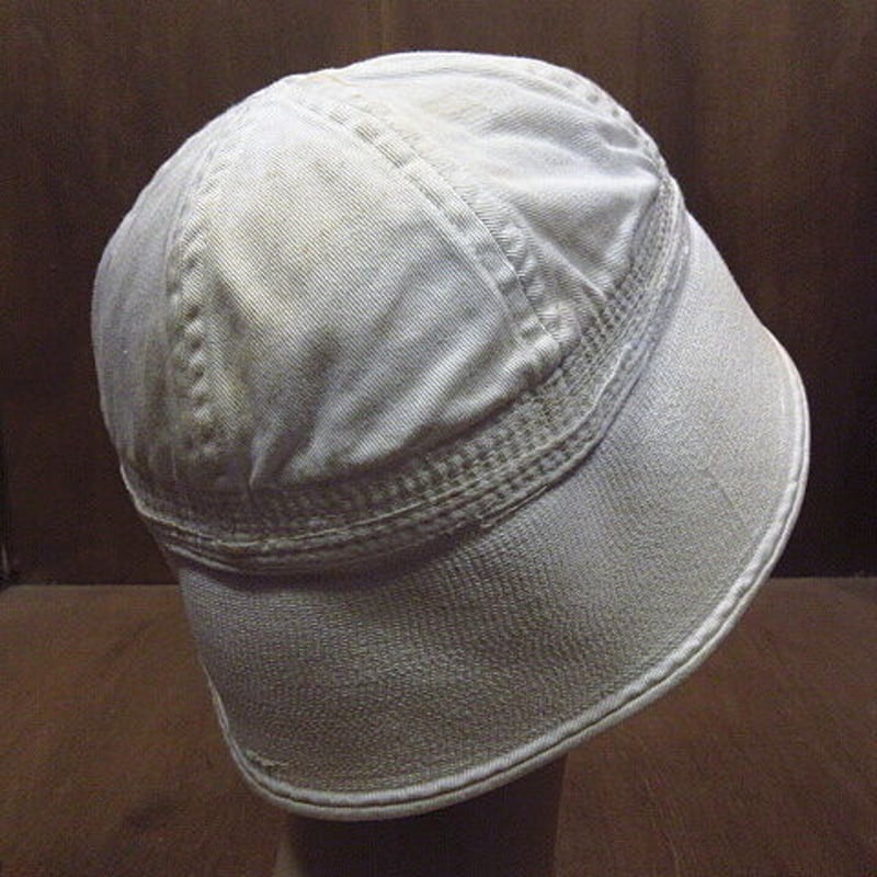 ビンテージ80's○U.S.NAVYステンシル入りセーラーハット7 1/4