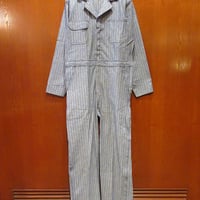 ビンテージ40's50's○HBTオールインワン白○240211j2-m-all