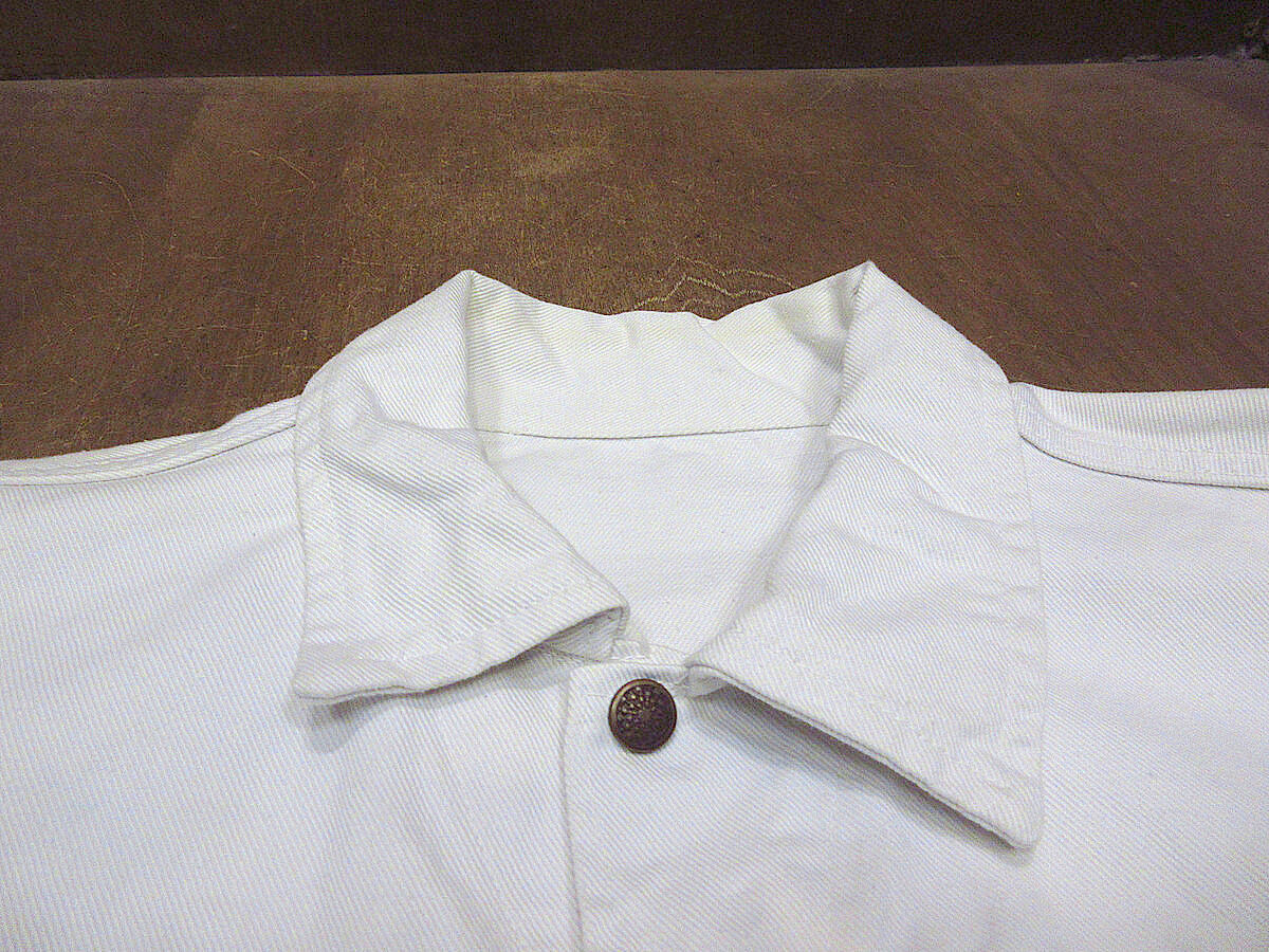 ビンテージ60's○GAUCHOS 4つポケットデニムジャケット白○220831s3-m