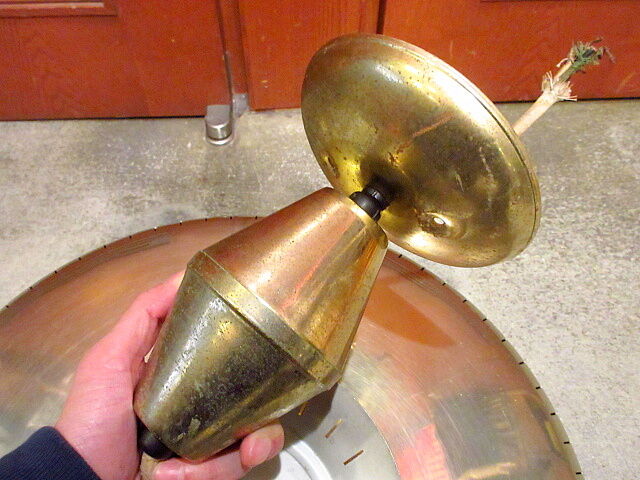 ビンテージ~50's○ミッドセンチュリーアトミックガラスシェード