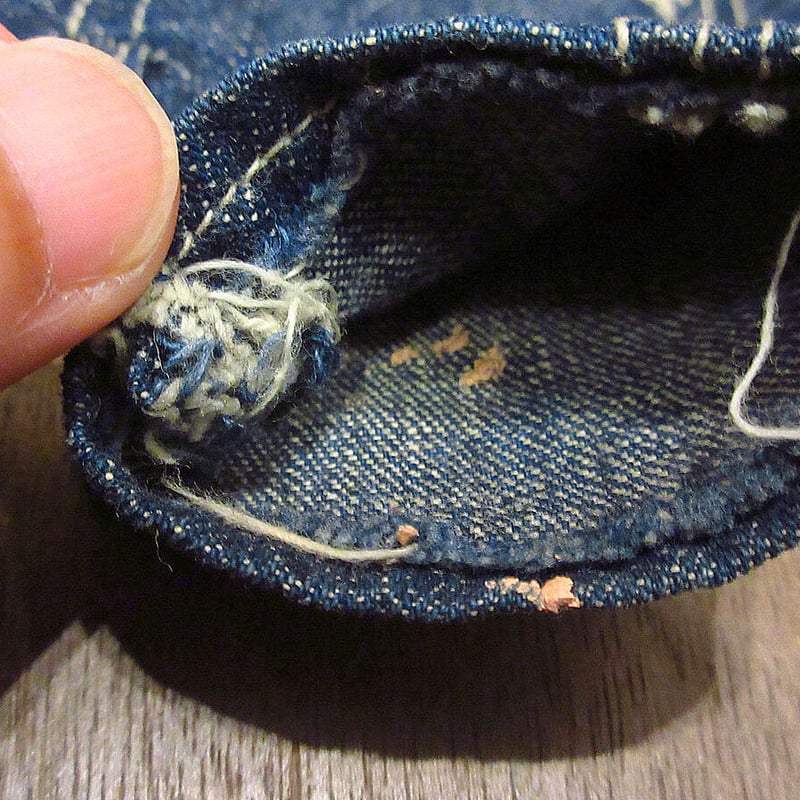 ビンテージ30's○Leeハウスマークセールスマンサンプルデニム