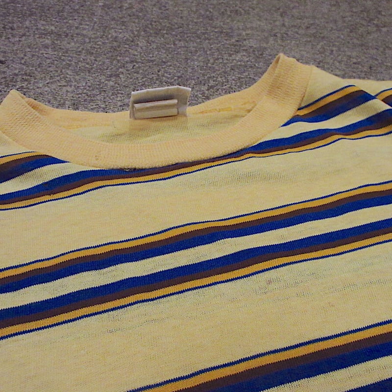 月末特価 70s ビンテージ JC PENNEY L ロンT ボーダー