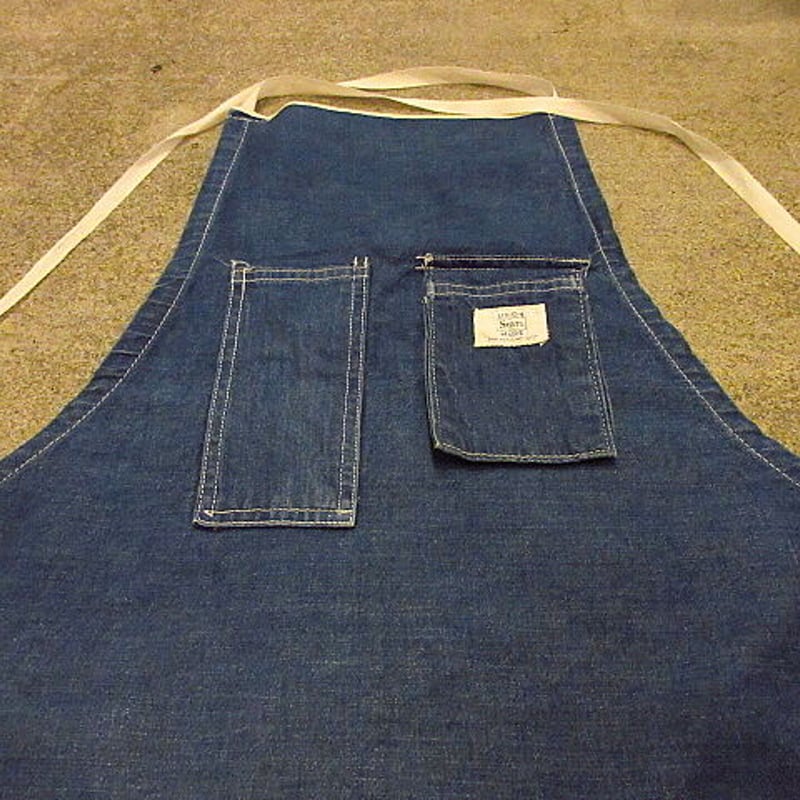 ビンテージ60's○Searsデニムワークエプロン○201116f1-apr ビンテージ60's○Searsデニムワークエプロン○201116f1-apr