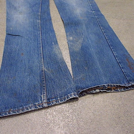 ビンテージ70's●Levi’s 646 BIG E実寸W82cm●220509r1-m-pnt-jns-W32古着ジーンズデニムリーバイスベルボトムヒッピー