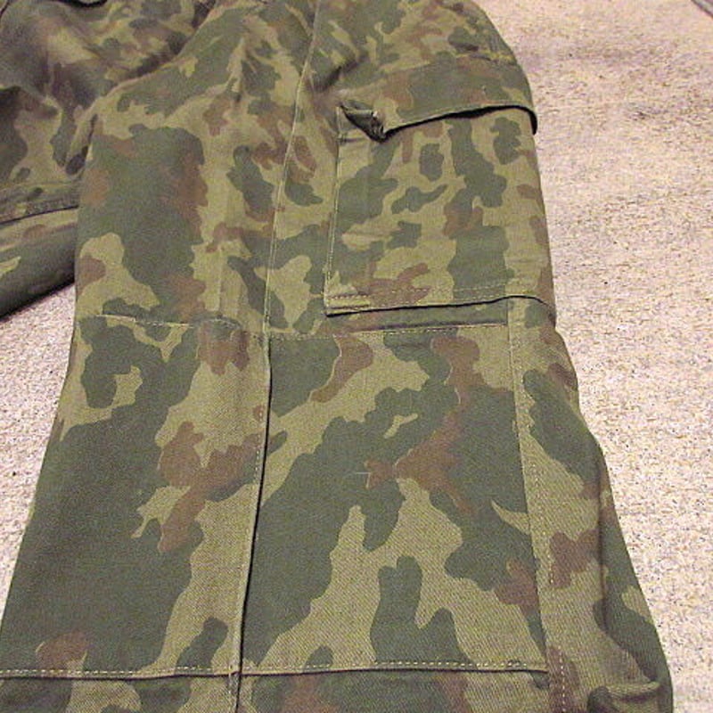 ビンテージ90's○ロシア軍VSR-93ボタンフライショフィールドカモカーゴ