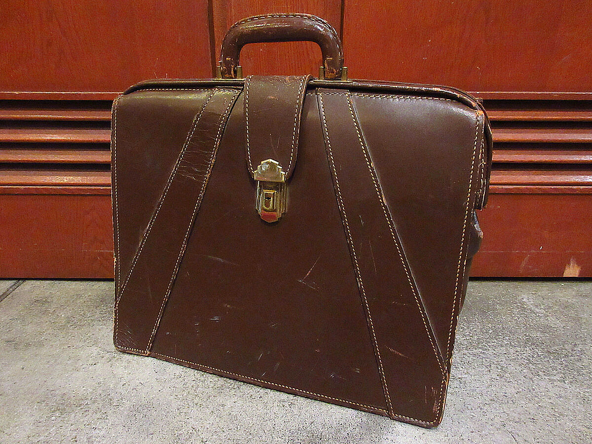 PEAL & CO. ブラウン レザー ブリーフケース レザーブリーフバッグ ビジネスバッグ B4 / FUJITAKA（フジタカ