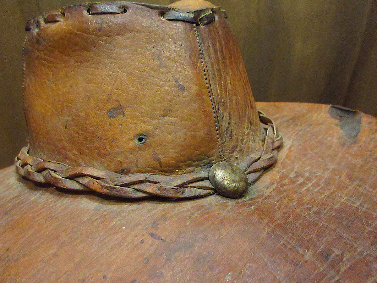 ウエスタンハット カナダ製　ビンテージ　ブラウン　美品 ウエスタンハット カナダ製 ビンテージ ブラウン 美品 ウエスタン