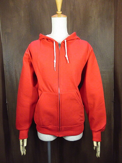 70s 80s USA製 ace sportswearジップパーカー 裏サーマル 80s 80年代 アメリカ製 サーマル パーカー フーディー 薄手