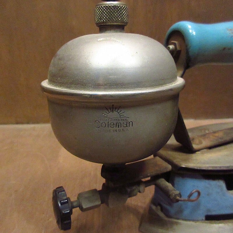 ビンテージ30's40's○Coleman MODEL 4Aガソリンアイロン○210715r8