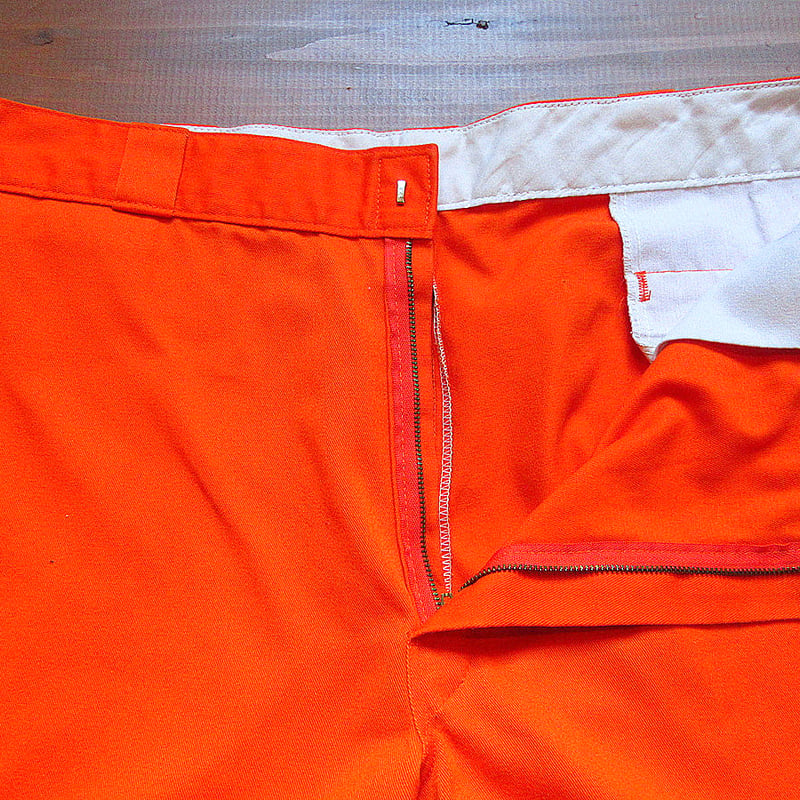 ビンテージ90's00's○Dickies 874ワークパンツオレンジ実寸W96cm○2504