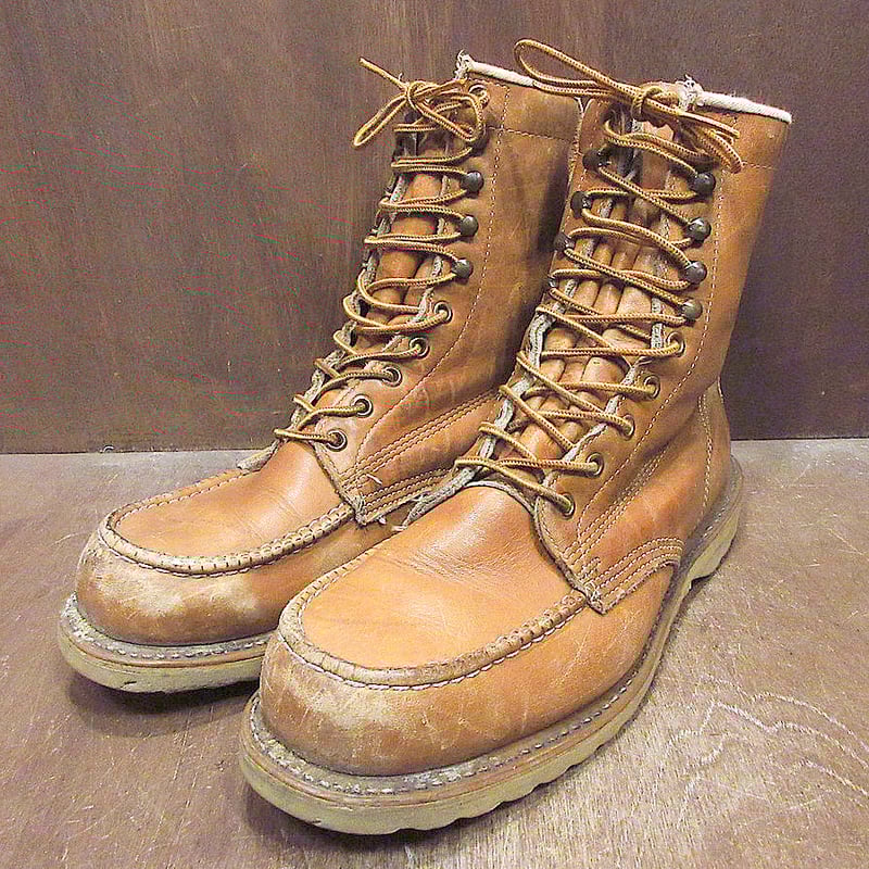 ビンテージ70's80's○BILTRITE Nuron-Crepeレザーワークブーツ ビンテージ70's80's○BILTRITE Nuron-Crepeレザーワークブーツ