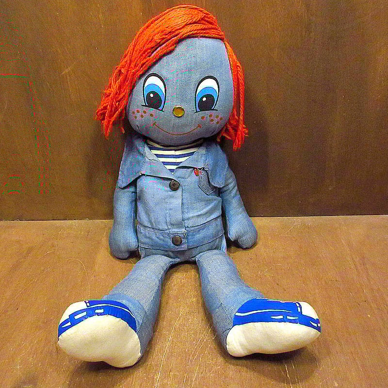 ビンテージ70's○Levi's Dennim Rag Doll○220414k6-doll ビンテージ70's○Levi's Dennim Rag Doll○220414k6-doll