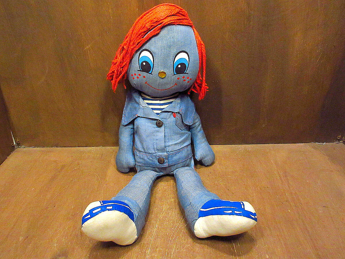 ビンテージ70's○Levi's Dennim Rag Doll○220414k6-doll