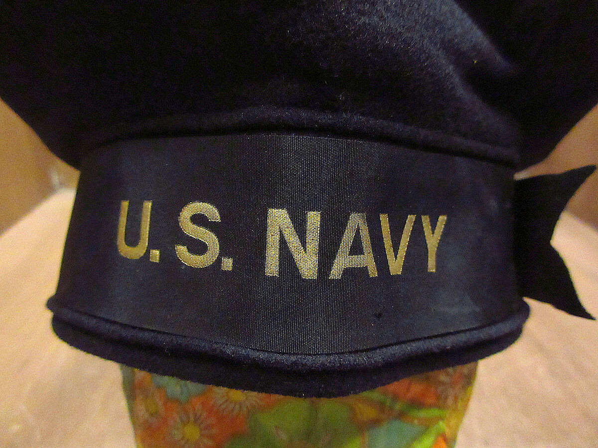 ビンテージ40's○U.S.NAVYウールベレー帽6 5/8○220125i4-m-cp-be ビンテージ40's○U.S.NAVYウールベレー帽6 5/8○220125i4-m-cp-be