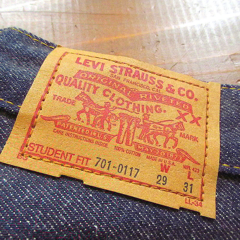ビンテージ80's○DEADSTOCK Levi's 701表記W29 L31○240225k ビンテージ80's○DEADSTOCK Levi's 701表記W29 L31○240225k