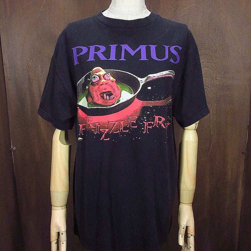 ビンテージ○PRIMUS FRIZZLE FRYプリントTシャツ黒○230621j2-m-ts...